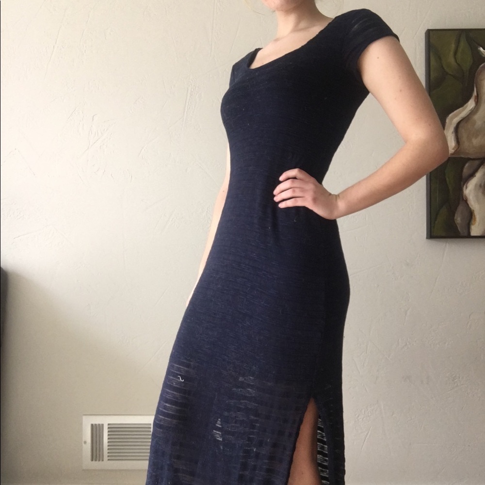 Long dress.